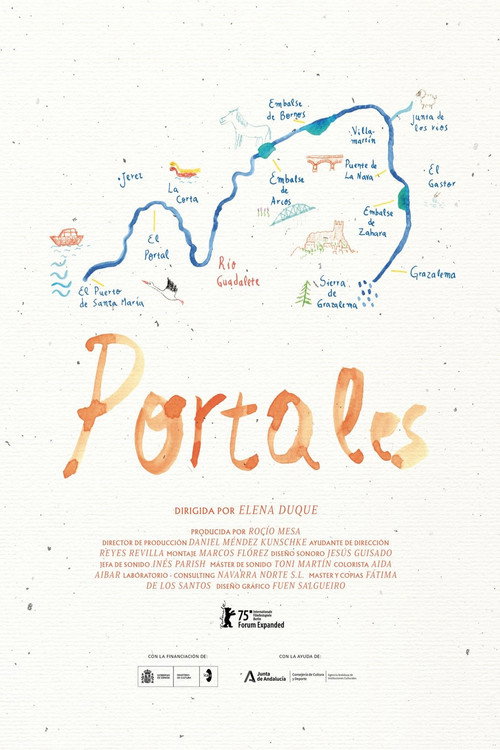 Movie poster for Portals (2025)