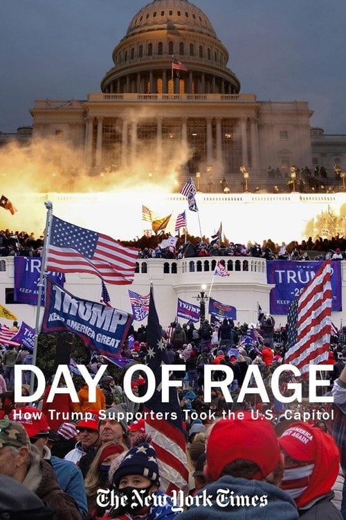 Movie poster for Day of Rage: How Trump Supporters Took the U.S. Capitol (2021)