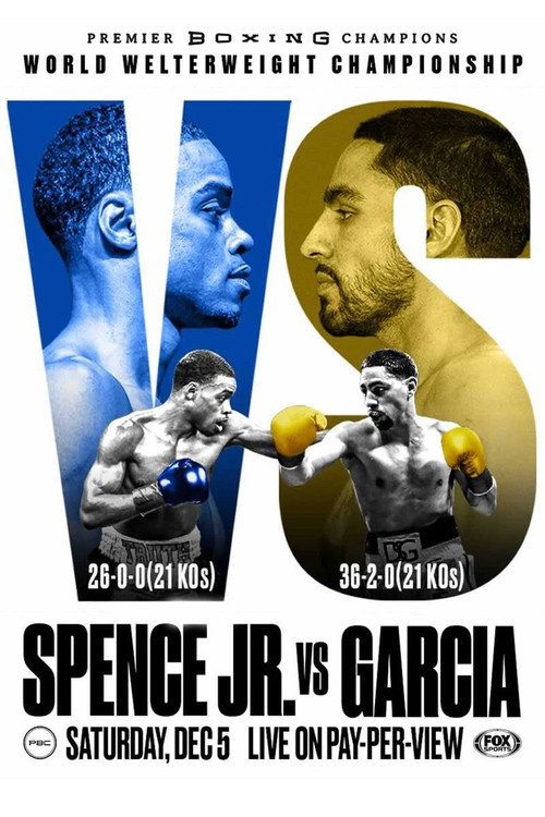 Movie poster for Errol Spence Jr. vs. Danny Garcia (2020)