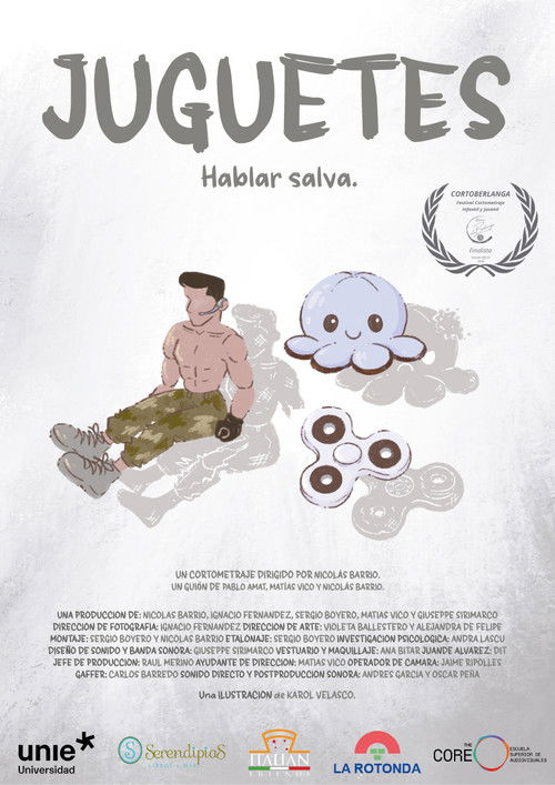 Movie poster for JUGUETES (2026)