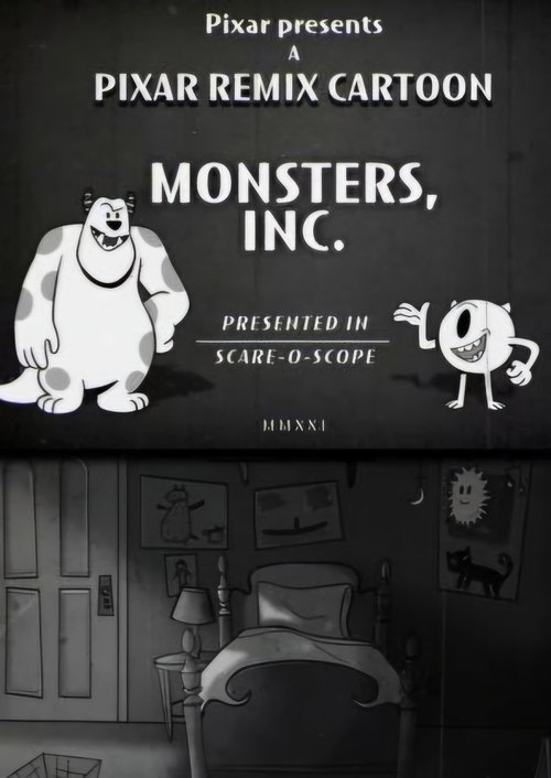 Movie poster for Pixar Remix: Monsters, Inc. (2021)