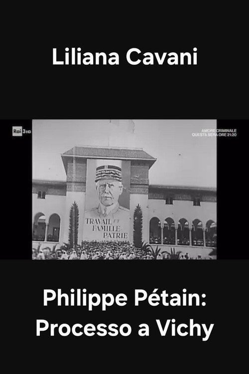 Movie poster for Philippe Pétain: Processo a Vichy (1965)