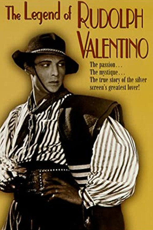 Movie poster for The Legend of Rudolph Valentino (1961)