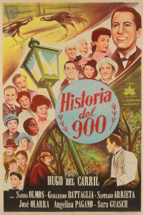 Movie poster for Historia del 900 (1949)