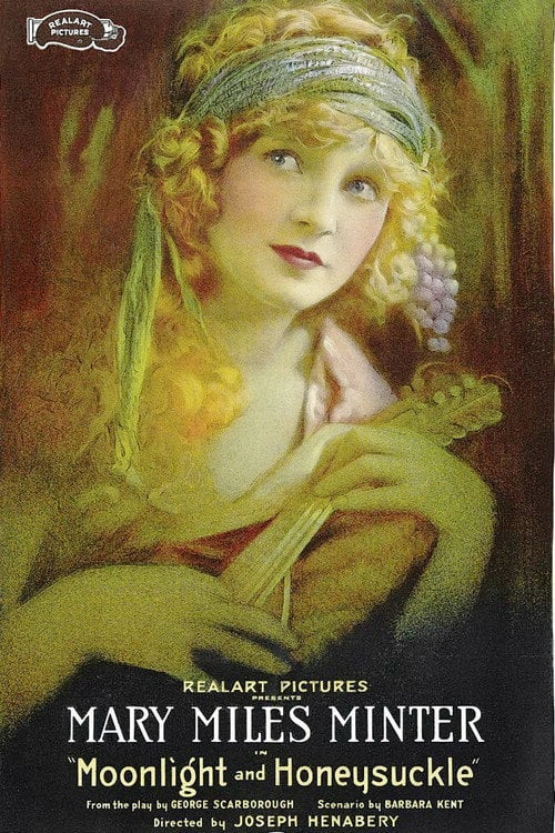 Movie poster for Moonlight and Honeysuckle (1921)