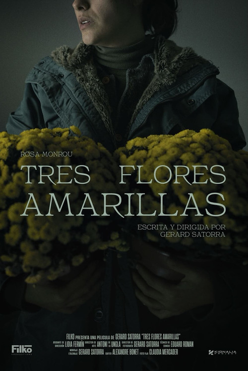 Movie poster for Tres flores amarillas (2025)