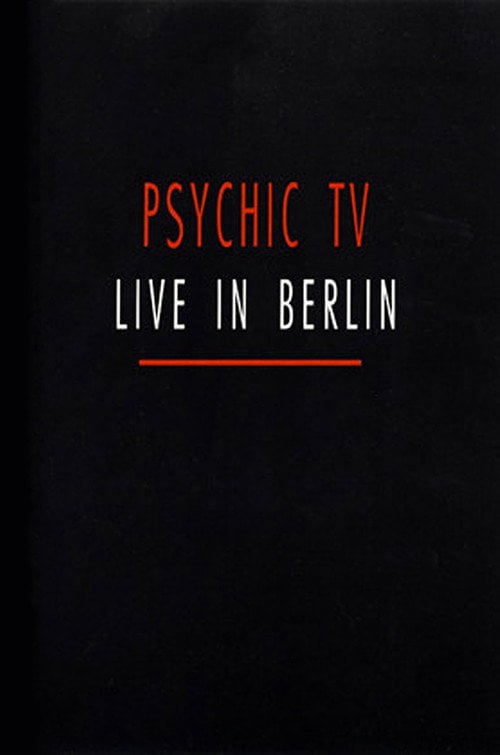 Movie poster for Live in Berlin (1983)