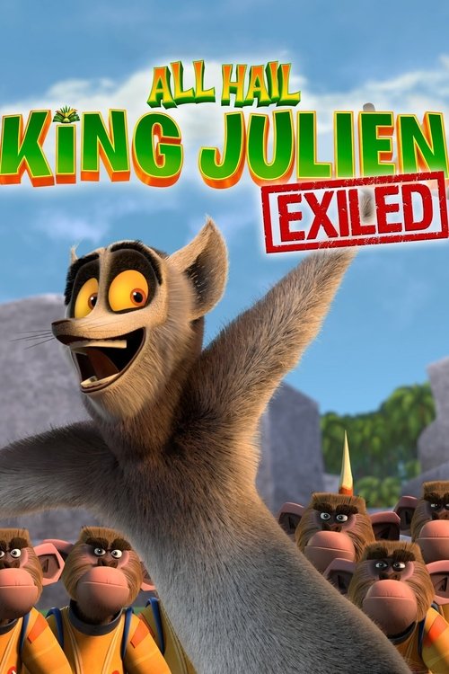 Series poster for All Hail King Julien: Exiled (2017)