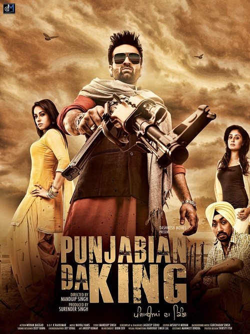 Movie poster for Punjabian Da King (2015)