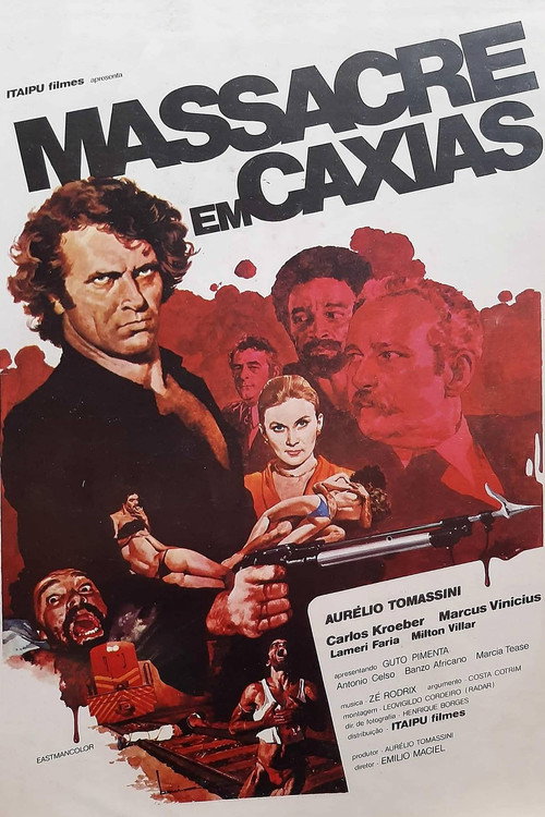 Movie poster for Massacre em Caxias (1979)