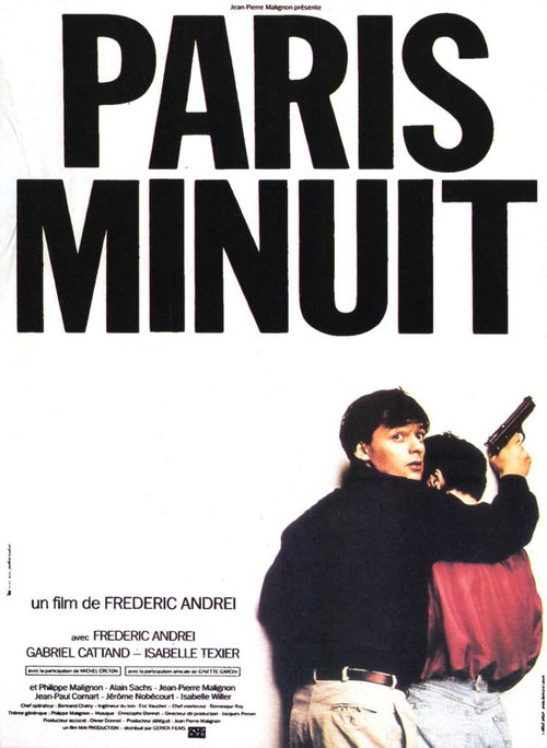 Movie poster for Paris minuit (1986)