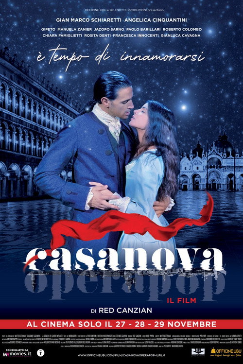 Movie poster for Casanova Operapop - Il film (2023)