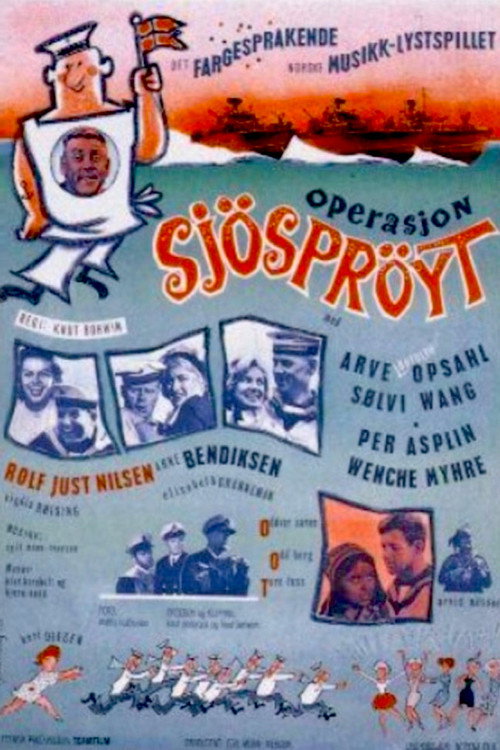 Movie poster for Operasjon Sjøsprøyt (1964)