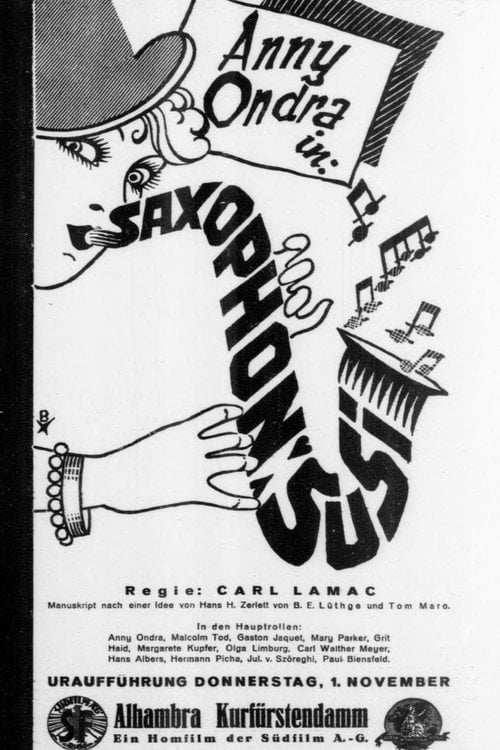 Movie poster for Saxophone Suzy (1928)