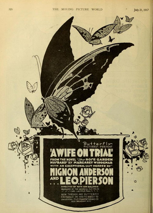 Movie poster for A Wife on Trial (1917)