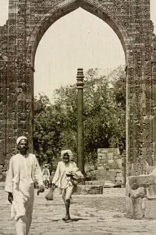 Movie poster for Ruins of Delhi (1910)