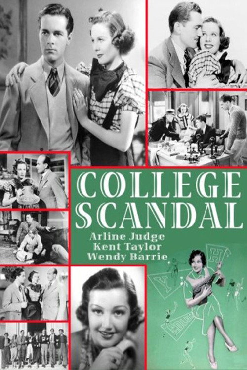Movie poster for College Scandal (1935)