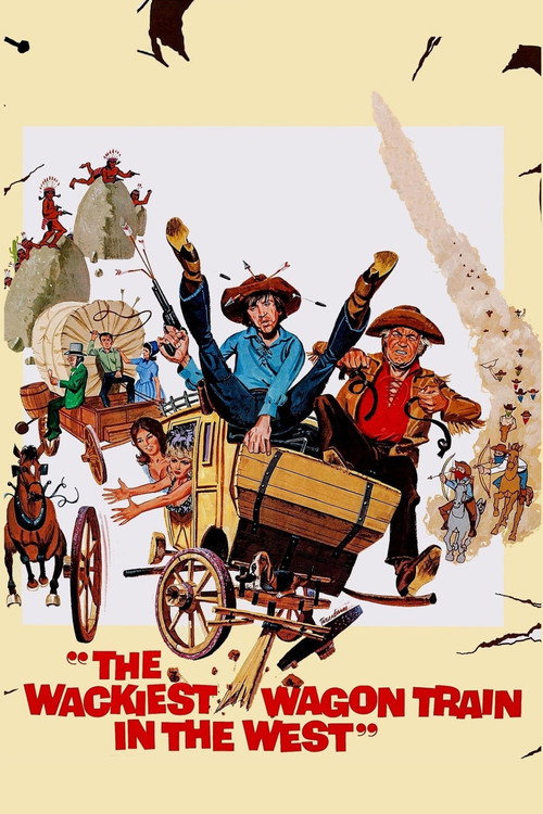 Movie poster for The Wackiest Wagon Train in the West (1976)