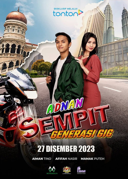 Movie poster for Adnan Sempit: Generasi Gig (2023)