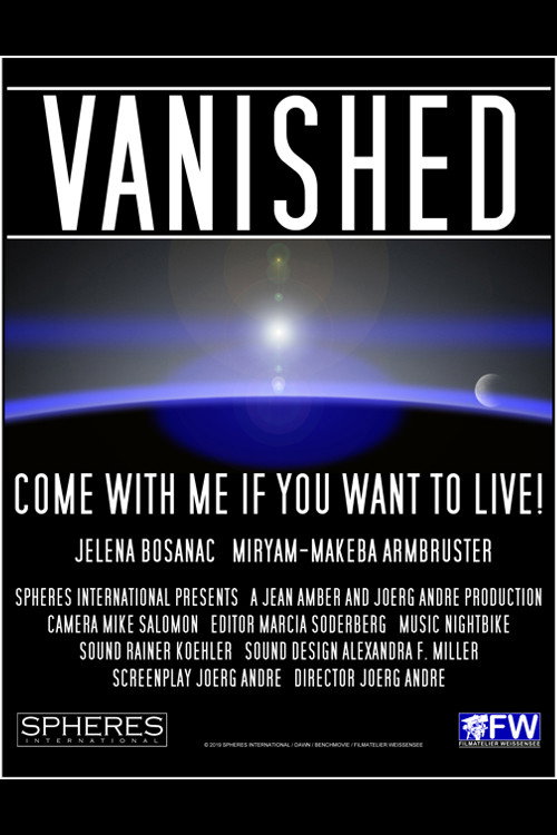 Movie poster for VANISHED (2019)