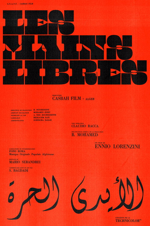 Movie poster for Les Mains Libres (1965)