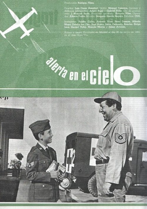Movie poster for Alerta en el cielo (1961)