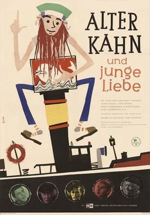 Movie poster for Old Boat and Young Love (1957)