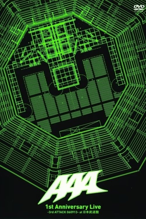 Movie poster for AAA 1st Anniversary Live -3rd ATTACK 060913- at Nippon Budokan (2007)