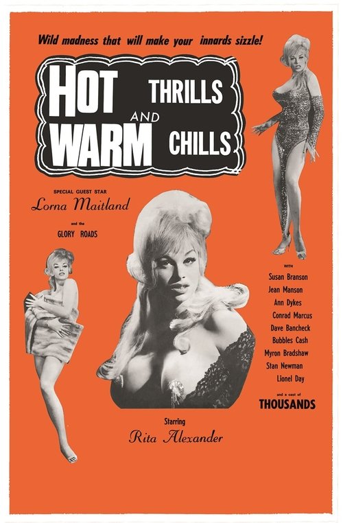 Movie poster for Hot Thrills and Warm Chills (1967)