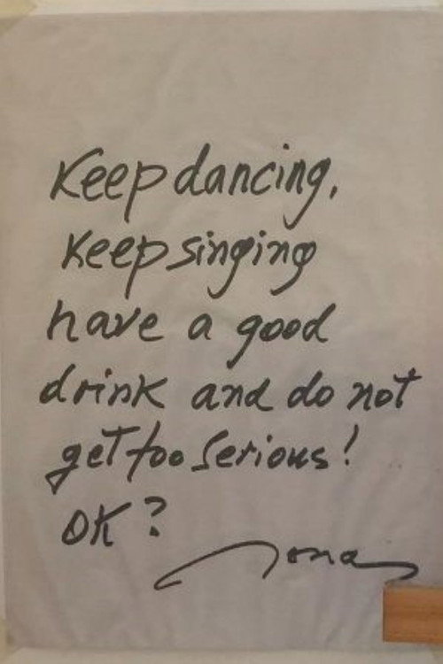 Movie poster for Keep singing: a tribute to Jonas Mekas (2019)