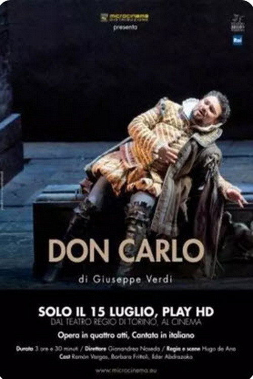 Movie poster for Don Carlo (2014)