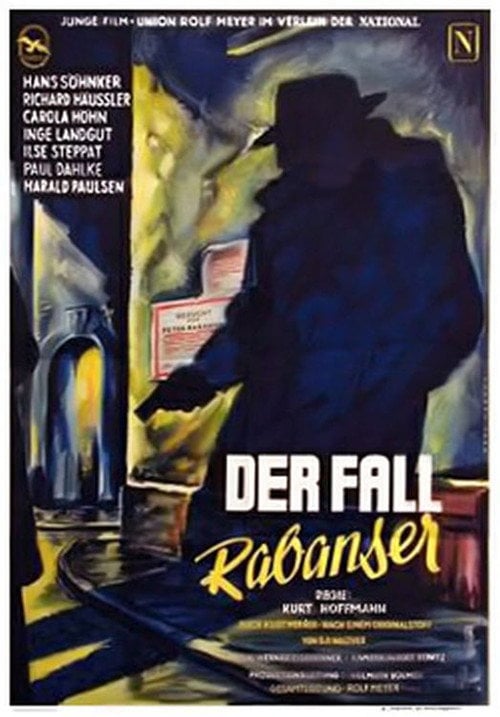 Movie poster for The Rabanser Case (1950)