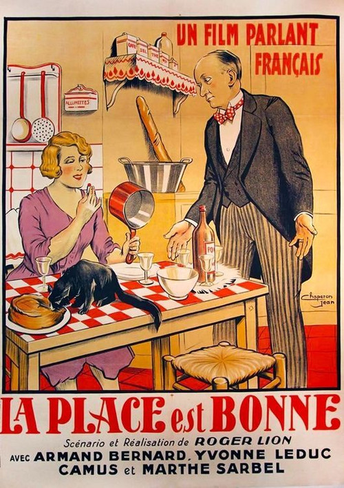 Movie poster for The place is good! (1930)