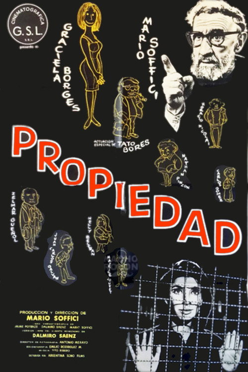 Movie poster for Propiedad (1962)