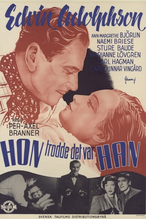 Movie poster for Hon trodde det var han (1943)