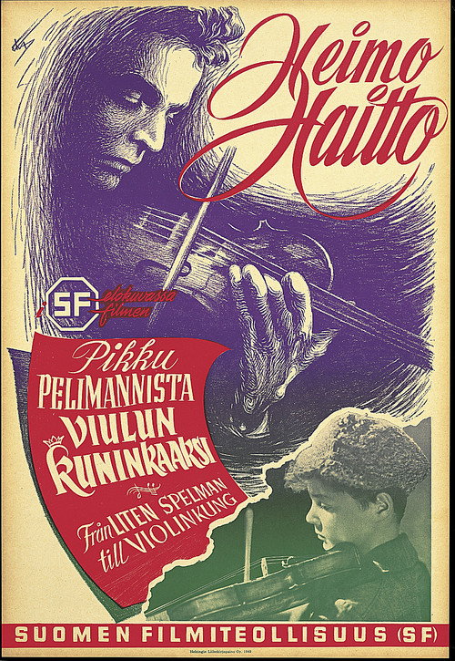 Movie poster for Pikku pelimannista viulun kuninkaaksi (1949)