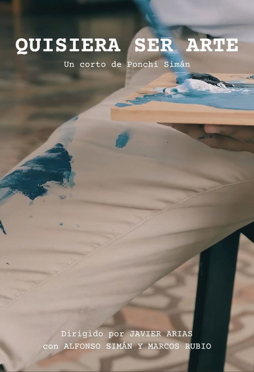 Movie poster for I would Like to become Art (2023)
