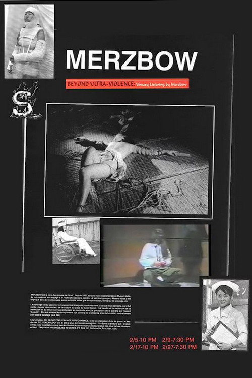 Movie poster for Beyond Ultra Violence: Uneasy Listening by Merzbow (1998)