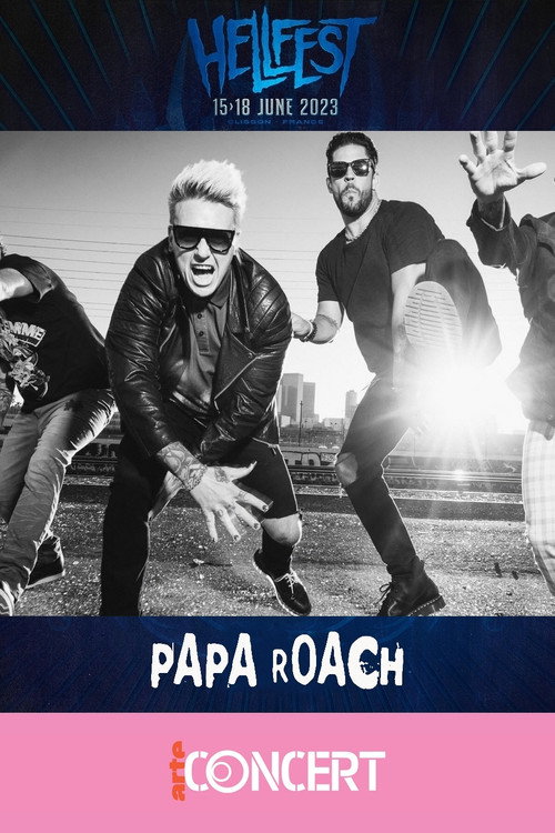 Movie poster for Papa Roach - Hellfest 2023 (2023)