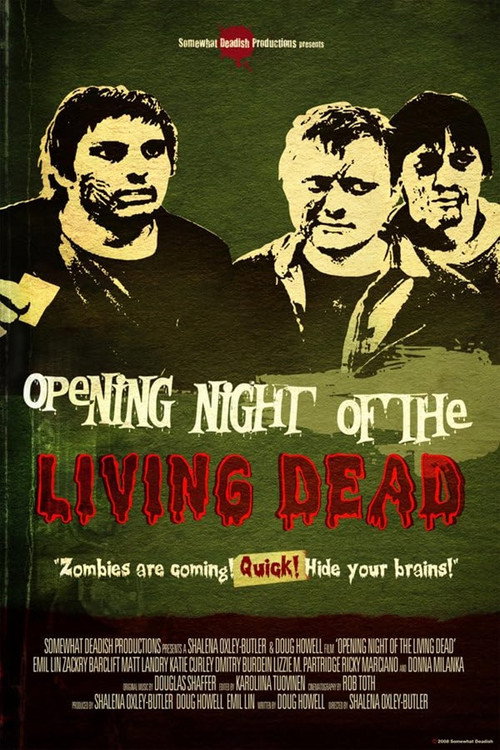 Movie poster for Opening Night of the Living Dead (2008)