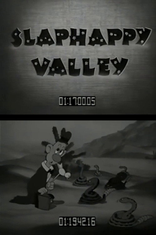 Movie poster for Slaphappy Valley (1939)