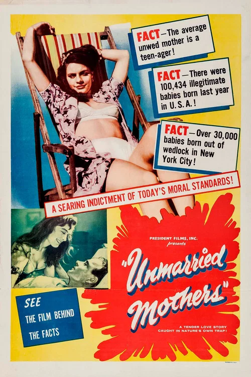 Movie poster for Unmarried Mothers (1953)