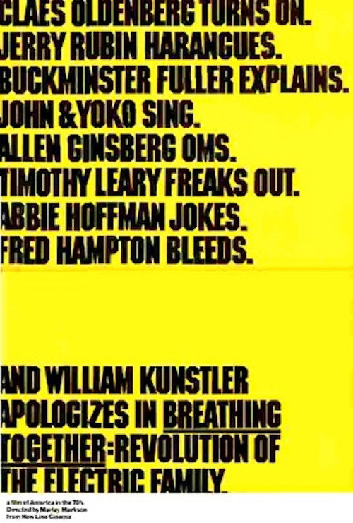Movie poster for Breathing Together: Revolution of the Electric Family (1971)