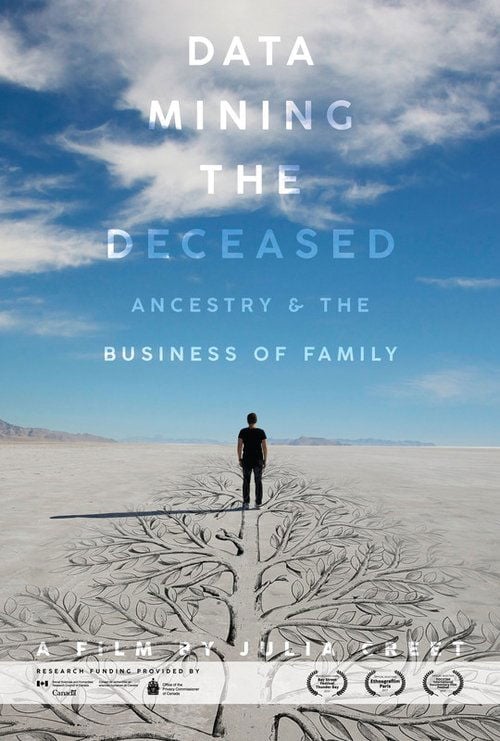 Movie poster for Data Mining the Deceased: Ancestry and the Business of Family (2018)