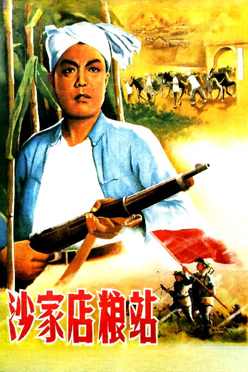 Movie poster for 沙家店粮站 (1954)