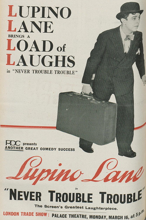 Movie poster for Never Trouble Trouble (1931)