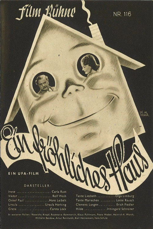 Movie poster for A Cheerful House (1944)