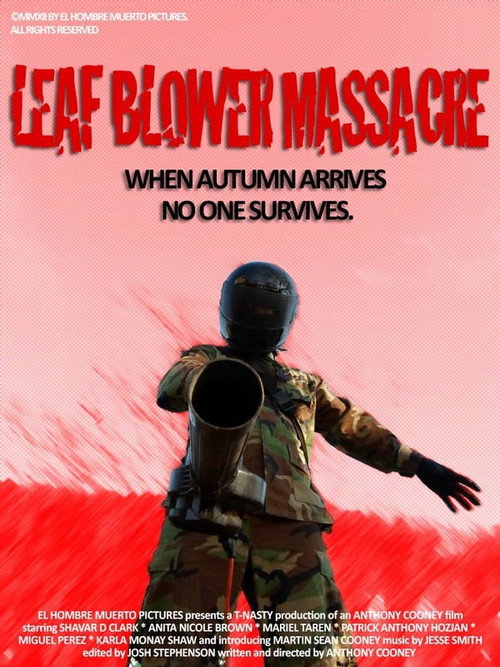 Movie poster for The Leaf Blower Massacre (2013)