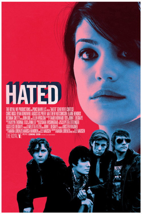 Movie poster for Hated (2012)