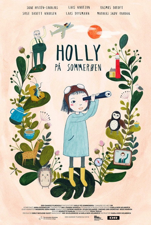 Movie poster for Holly på Sommerøen (2018)